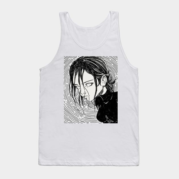 Disturbed Tank Top by Franco Luna